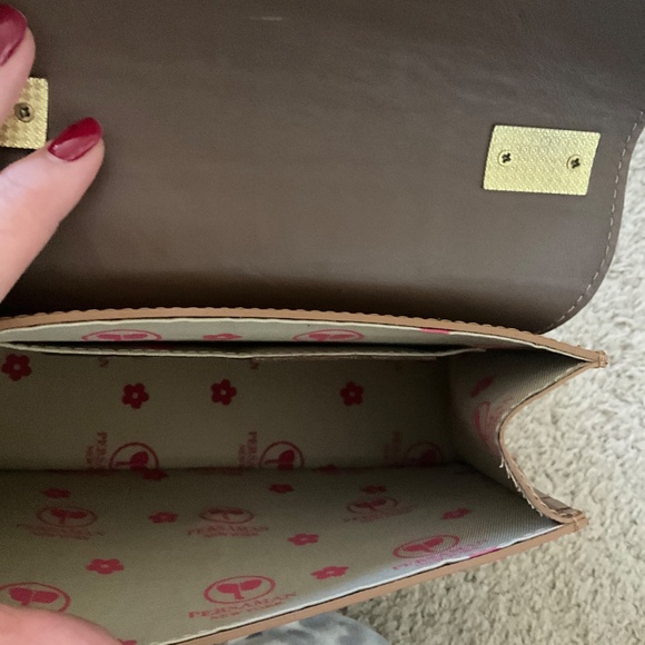 PERSAMAN NEW YORK Marta Embossed Satchel - Picture 11 of 11